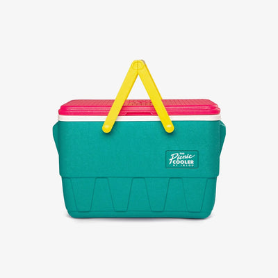 Aktie - Igloo Retro Picnic Mand Koelbox 25L - Groen/Roze || Amazon ||